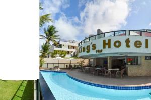a view of the hotel from the pool at KING's FLAT HOTEL NATAL in Natal