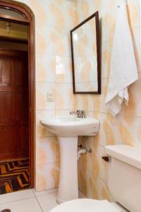 Koupelna v ubytování Astorga Hotel Arequipa