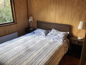 Postel nebo postele na pokoji v ubytování El Refugio de la Cuenca