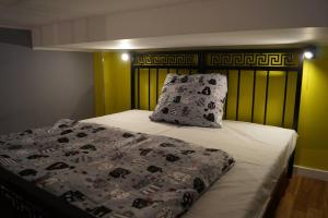 Posteľ alebo postele v izbe v ubytovaní Apartament Zielony Legionów 90