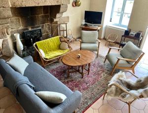 Posedenie v ubytovaní La Maison de Garel