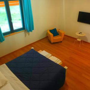 Agriturismo Incanto della Natura客房内的一张或多张床位