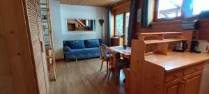 Posezení v ubytování Almhaus Blümel