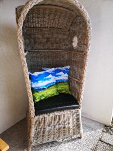 Postel nebo postele na pokoji v ubytování Ferienwohnung Lieblingszeit