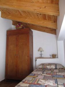 A bed or beds in a room at Casa La Higuera