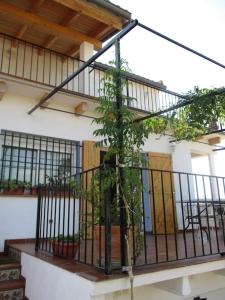 A balcony or terrace at Casa La Higuera