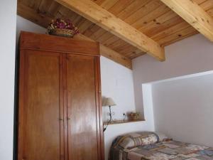A bed or beds in a room at Casa La Higuera