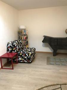 Część wypoczynkowa w obiekcie Le grenier de Manée