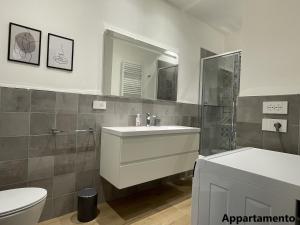 Koupelna v ubytování Casa di Cìì