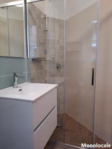 Koupelna v ubytování Casa di Cìì