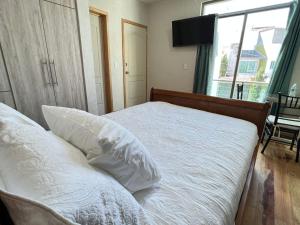 Postel nebo postele na pokoji v ubytování CASA EL CHALET