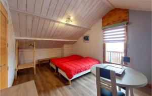 Posteľ alebo postele v izbe v ubytovaní Nice Home In La Longeville With Wifi + 13 fotografií