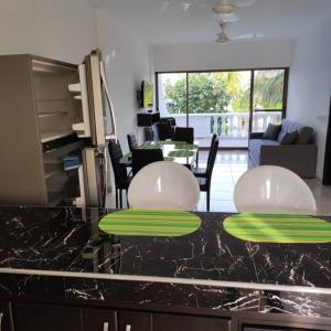 Kuchyň nebo kuchyňský kout v ubytování lujoso apartamento