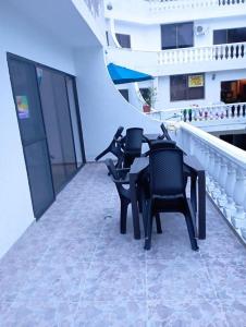 Balkón nebo terasa v ubytování lujoso apartamento