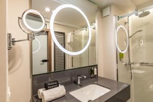 Kúpeľňa v ubytovaní Hotel Traugutta3