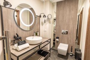 Kúpeľňa v ubytovaní Hotel Traugutta3