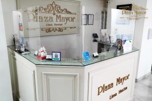 Certifikát, hodnocení, plakát nebo jiný dokument vystavený v ubytování Plaza Mayor Lima