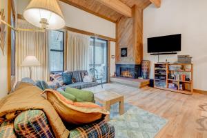 Et tv og/eller underholdning på Evergreen Escape