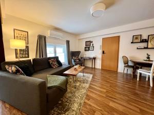 Χώρος καθιστικού στο Gemütliches Studio Apartment in Kehl Goldscheuer - 1A Guesthouse +20 φωτογραφίες