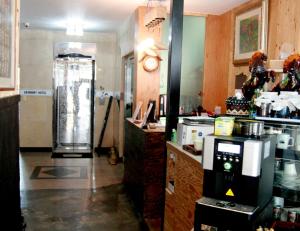Dapur atau dapur kecil di Ekonomy Hotel
