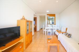 A television and/or entertainment centre at El Rinconcito