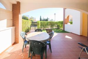 A balcony or terrace at El Rinconcito