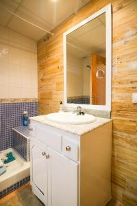 A bathroom at El Rinconcito