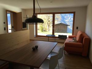 Posezení v ubytování Kleines Paradies Montafon