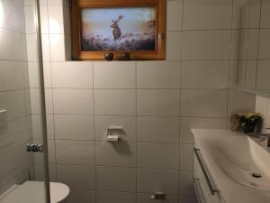 Koupelna v ubytování Kleines Paradies Montafon + 37 fotografií