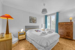 Postel nebo postele na pokoji v ubytování Le P38 - Spacieux 2 chambres à Toulouse