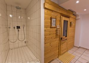 Koupelna v ubytování Astor & Aparthotel