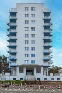 Budynek, w którym mieści się apartament
