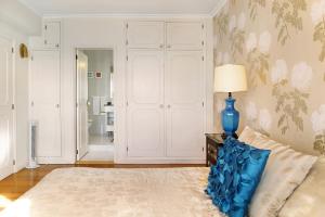 Postel nebo postele na pokoji v ubytování Luzias Apartment