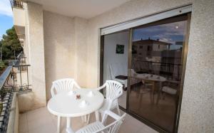 Balkón nebo terasa v ubytování Primera línea Playa Cargador - Playamar 1122 - ALBERT VILLAS
