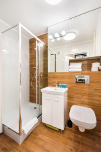 Kúpeľňa v ubytovaní Ochota Artistic Space Apartment
