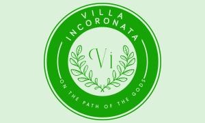 a green seal with the viii american vim logo at Villa Incoronata in Agerola