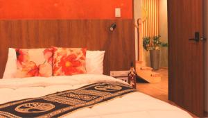 Letto o letti in una camera di Hotel Inti Quito