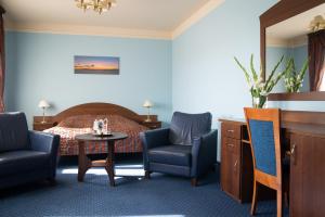 Posezení v ubytování Hotel Pasymowski