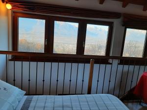 A bed or beds in a room at Casa Rosetta