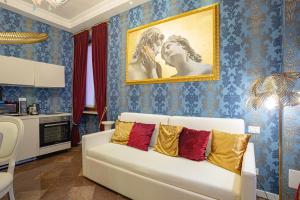 Η κουζίνα ή μικρή κουζίνα στο The Mansion of Countess Rizzardi on Garda Lake