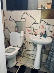 Koupelna v ubytování Crystal Mini Pozz Palace