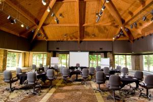 Konferenční prostory v ubytování POSTOAK Lodge and Retreat