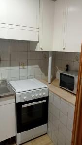 Kuchyňa alebo kuchynka v ubytovaní la casa di enzo