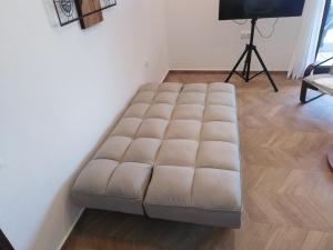 Postel nebo postele na pokoji v ubytování theasis1