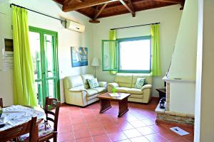 Et opholdsområde på Erato villa