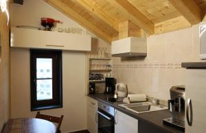 Kuhinja oz. manjša kuhinja v nastanitvi Cosy&star