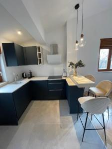 Kuchyň nebo kuchyňský kout v ubytování Opatija Apartment - Ocean Suite & Sea Breeze