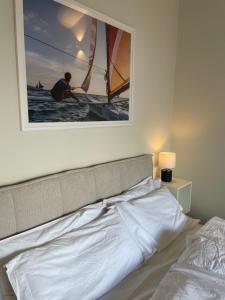 Postel nebo postele na pokoji v ubytování Opatija Apartment - Ocean Suite & Sea Breeze