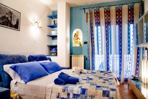 Łóżko lub łóżka w pokoju w obiekcie Holiday home Amalfi Coast Maiori