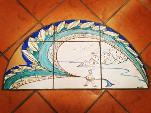 Plan piętra w obiekcie Holiday home Amalfi Coast Maiori